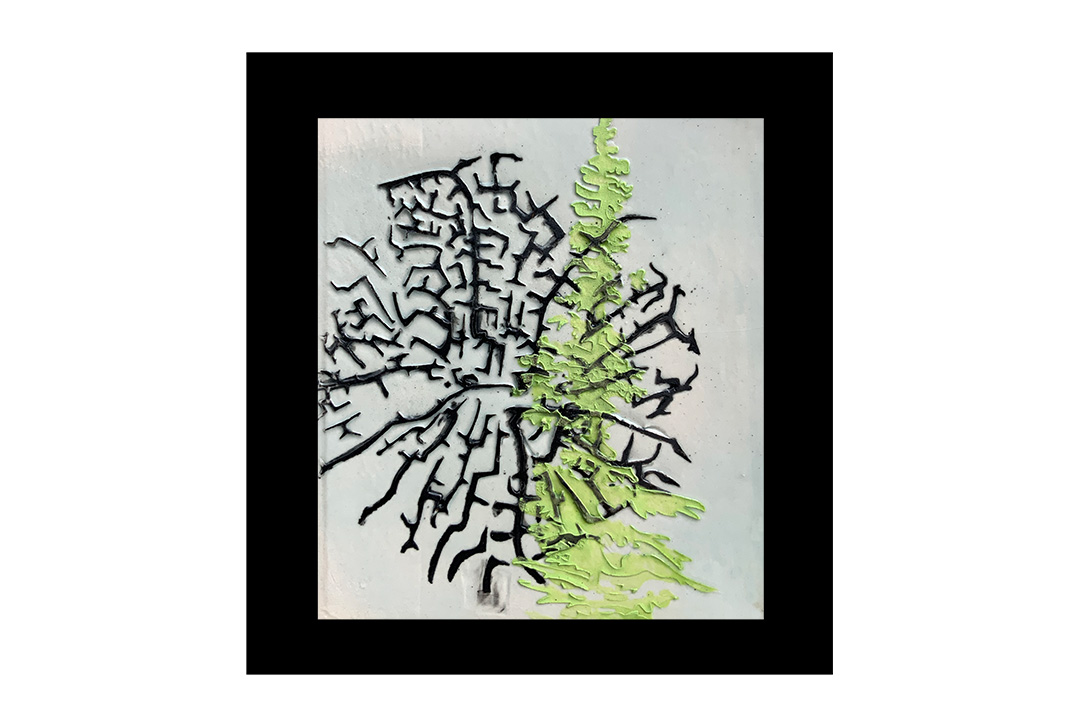 ceramic tile sculpture